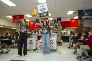 HEB recycling program at Somerset Collegiate and Judson Middle School on March 28, 2025 in San Antonio, Texas.